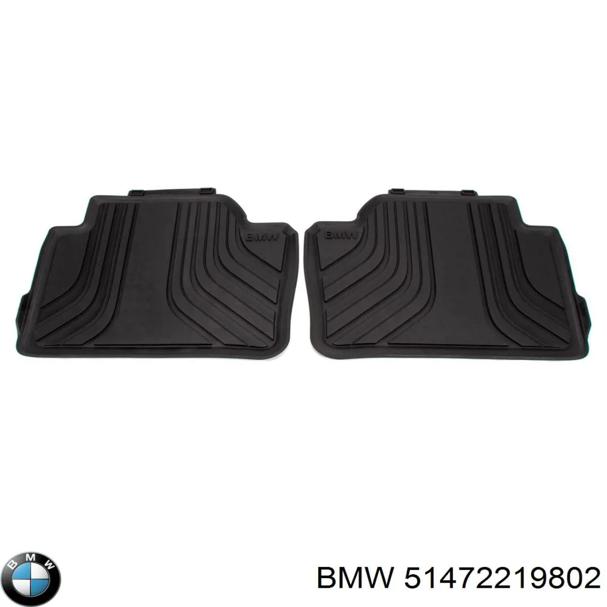 Comprar 51472219802 BMW Juego de alfombrillas traseras, 2 piezas