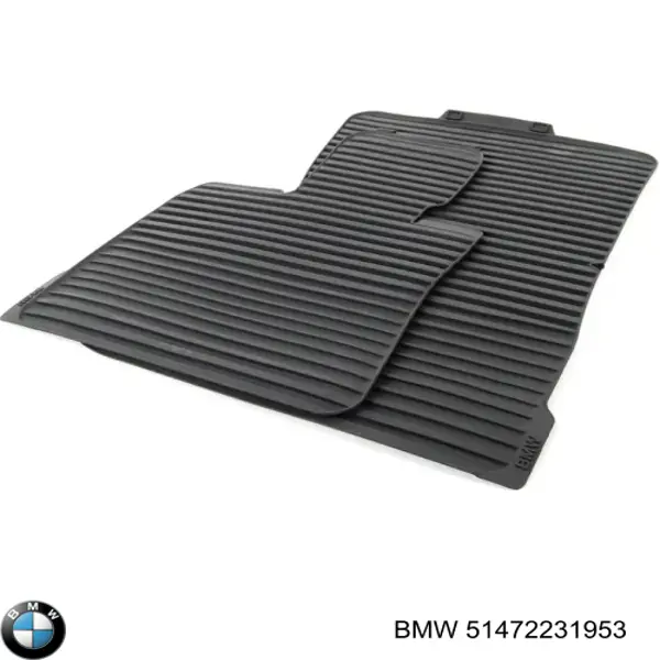 Juego de alfombrillas delanteras, 2 piezas BMW 51472231953 precio, desde 108,31 EUR