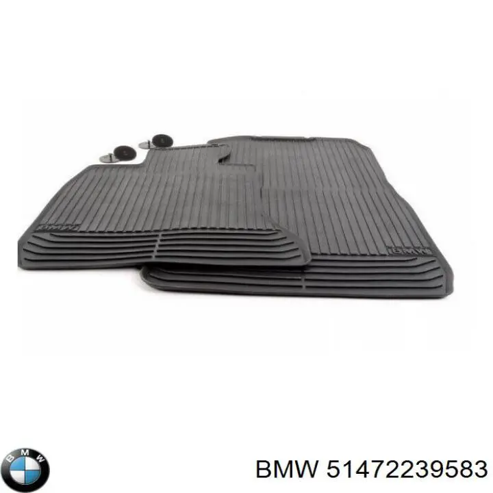 Juego de alfombrillas delanteras, 2 piezas BMW 51472239583 precio, desde 73,41 EUR