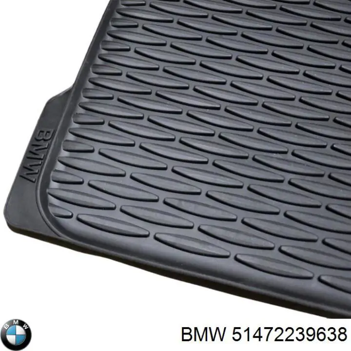 Juego de alfombrillas delanteras, 2 piezas BMW 51472239638 precio, desde 106,24 EUR
