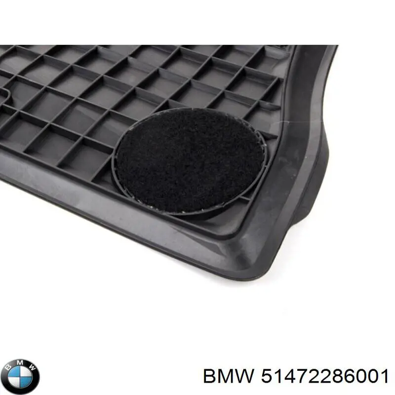 Comprar 51472164763 BMW Juego de alfombrillas delanteras, 2 piezas