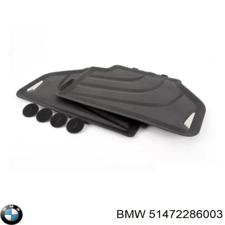 Comprar 51472286003 BMW Juego de alfombrillas traseras, 2 piezas