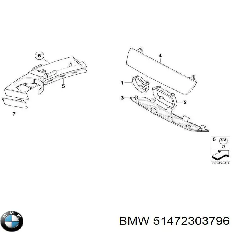 51472303796 BMW Organizador de maletero (sujeta equipaje)