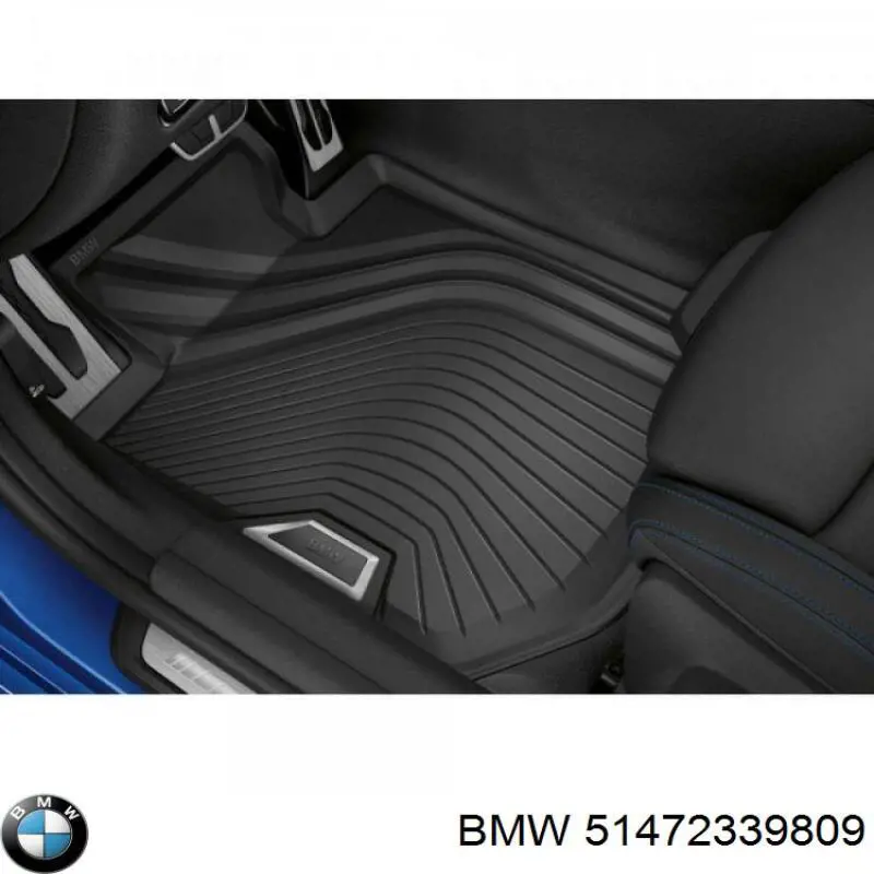 Juego de alfombrillas delanteras, 2 piezas BMW 51472339809 precio, desde 92,49 EUR