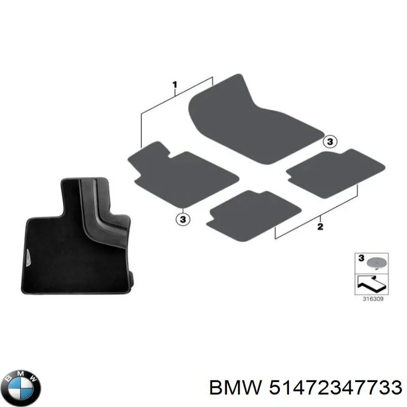  BMW 51472347733 precio, desde 133,44 EUR
