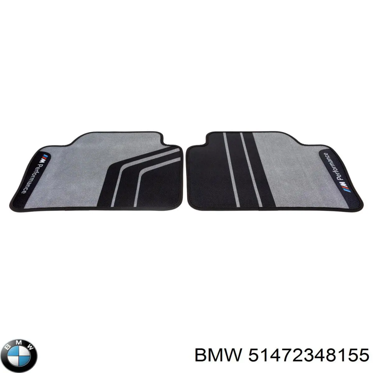Comprar 51472348155 BMW Juego de alfombrillas delanteras, 2 piezas