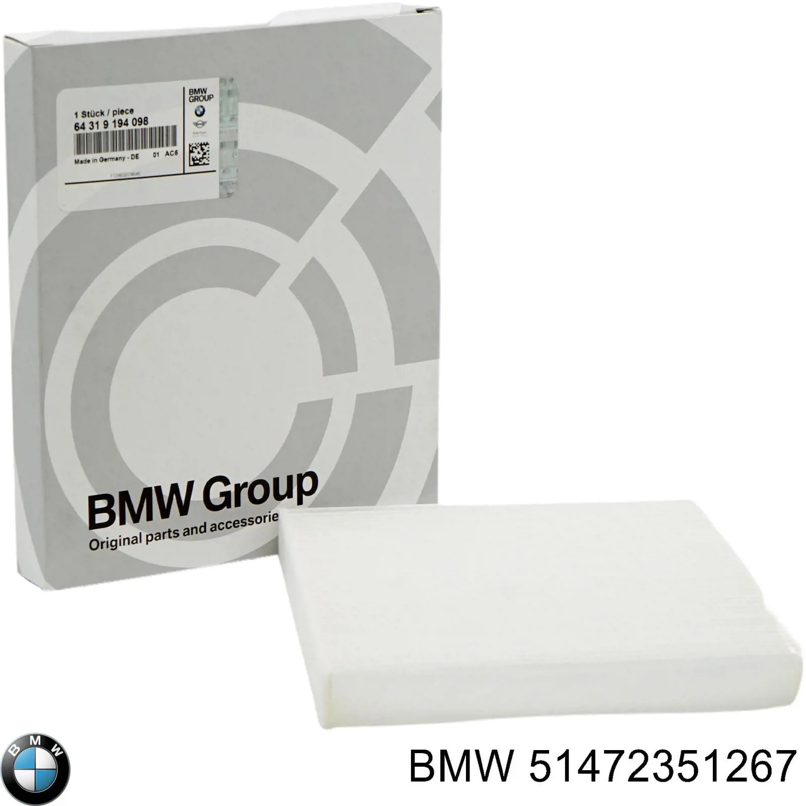  51472351267 BMW