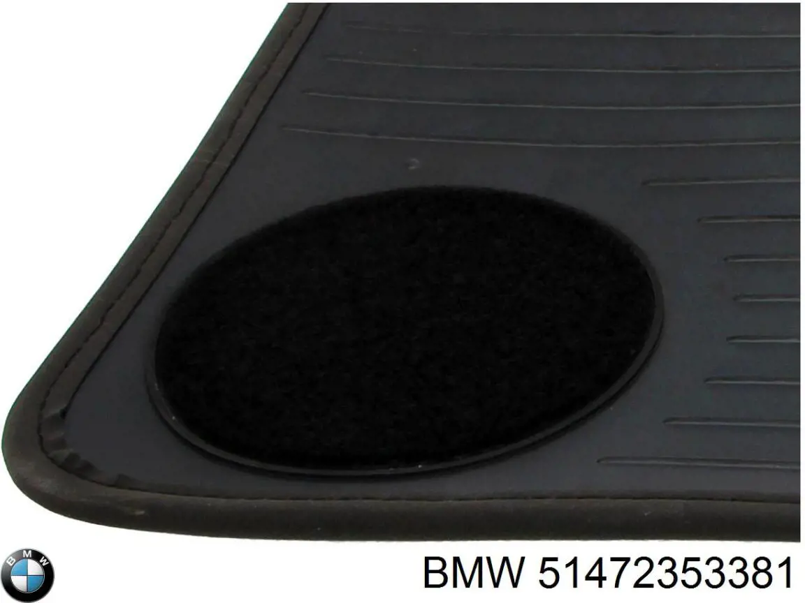 Juego de alfombrillas delanteras, 2 piezas BMW 51472353381 precio, desde 219,36 EUR