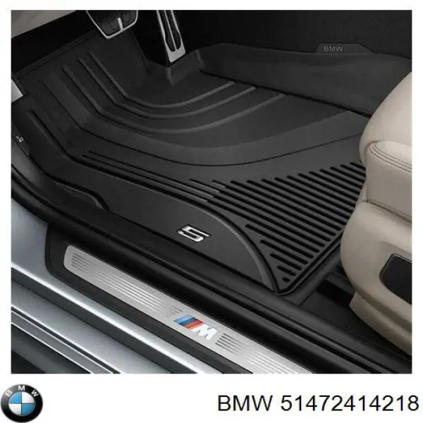 Comprar 51472414218 BMW Juego de alfombrillas delanteras, 2 piezas