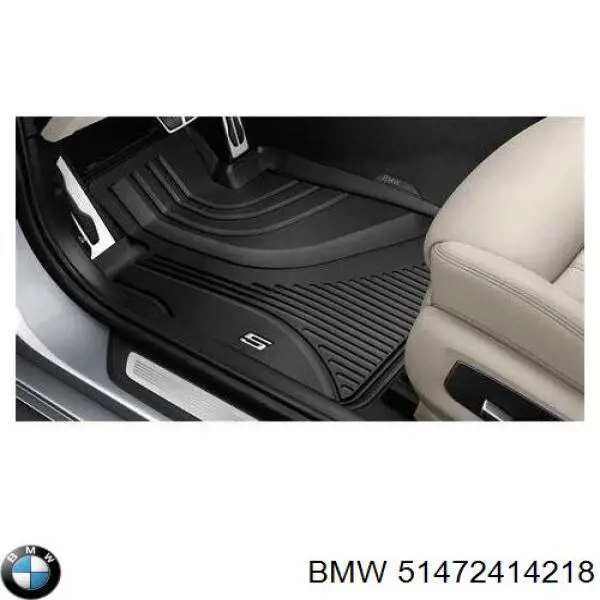 Juego de alfombrillas delanteras, 2 piezas BMW 51472414218 precio, desde 109,08 EUR