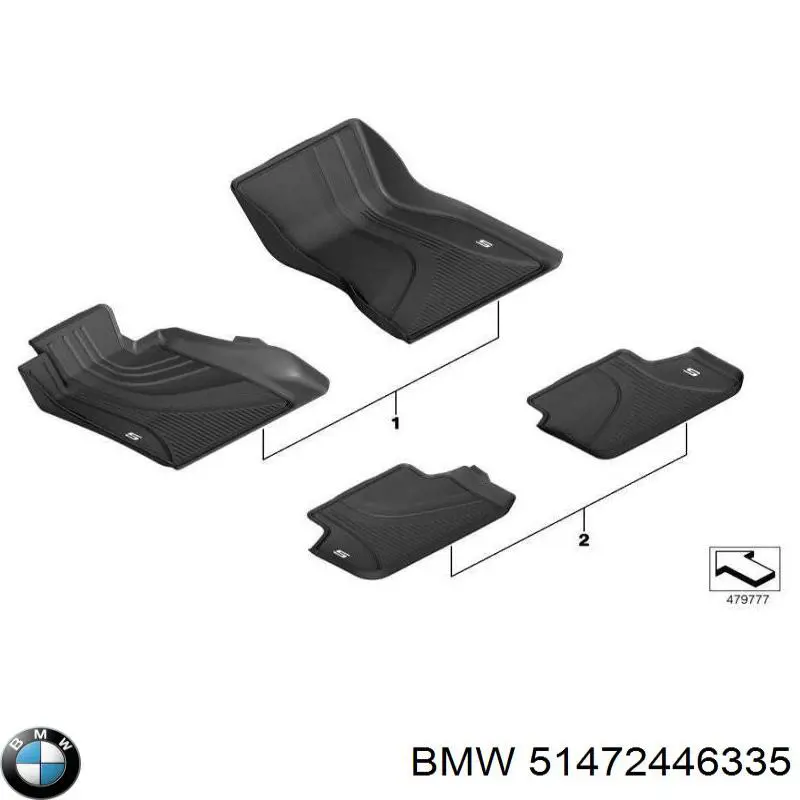  BMW 51472446335 precio, desde 169,91 EUR