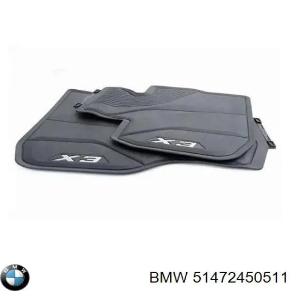 Comprar 51472450511 BMW Juego de alfombrillas delanteras, 2 piezas