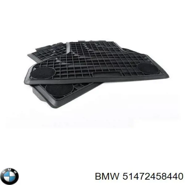 51472458440 BMW juego de esteras traseras, 2 piezas