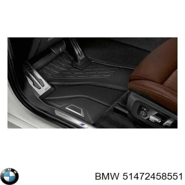 Juego de alfombrillas delanteras, 2 piezas BMW 51472458551 precio, desde 121,74 EUR