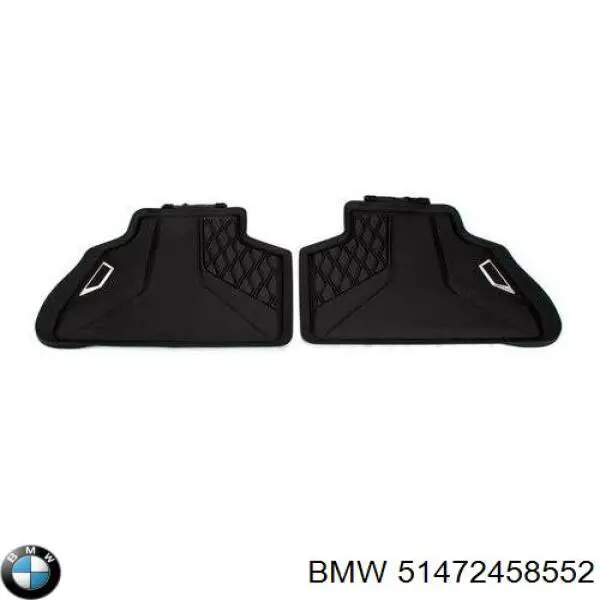Juego de alfombrillas traseras, 2 piezas BMW 51472458552 precio, desde 88,39 EUR