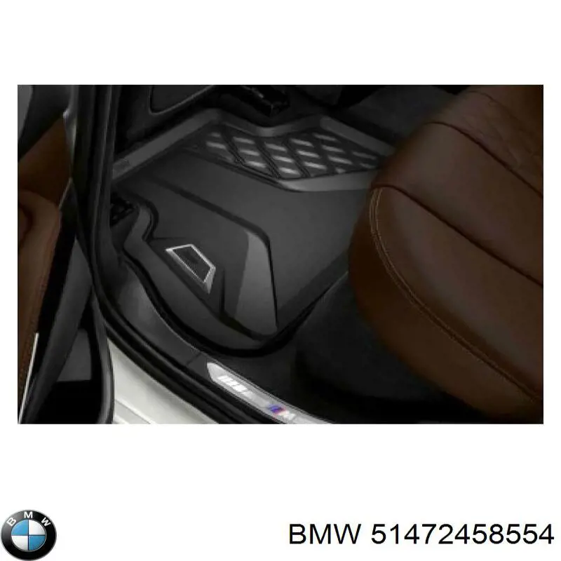 Juego de alfombrillas traseras, 2 piezas BMW 51472458554 precio, desde 88,39 EUR