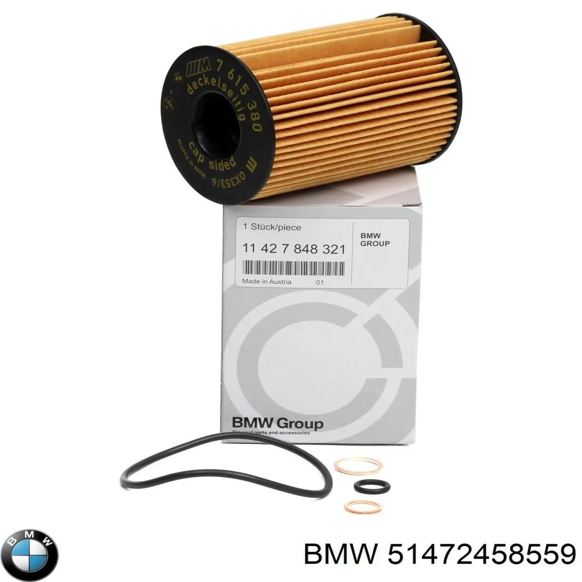 Juego de alfombrillas delanteras, 2 piezas BMW 51472458559