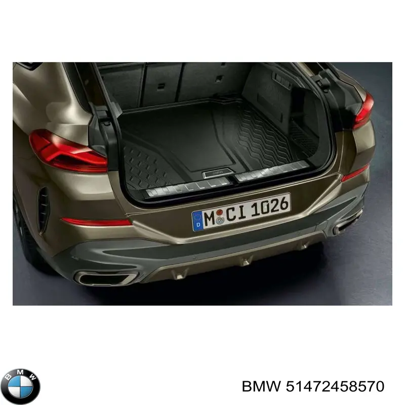Alfombrilla del maletero BMW 51472458570 precio, desde 233,07 EUR