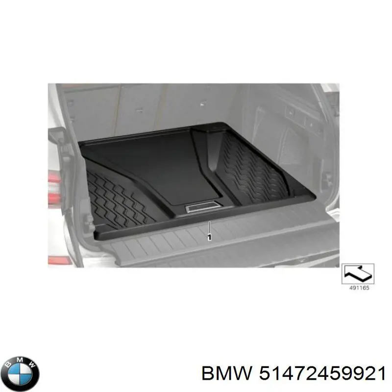 Comprar 51472459921 BMW Alfombrilla del maletero