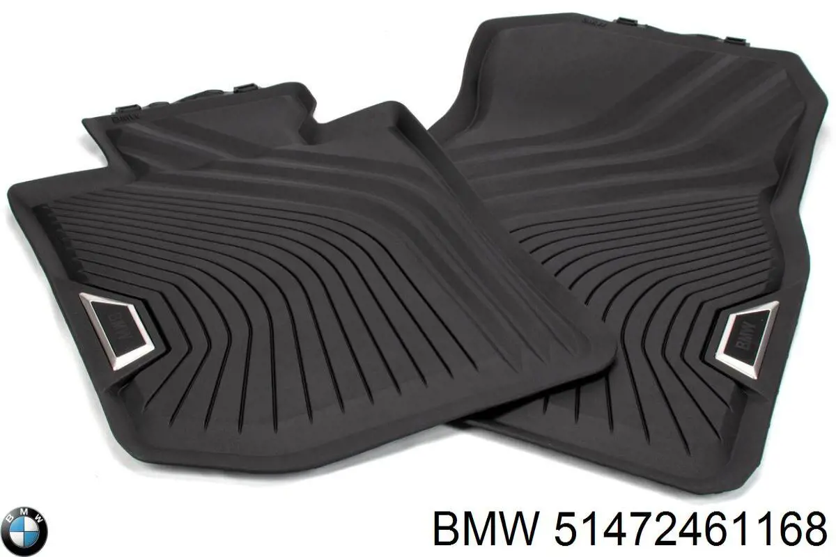 Juego de alfombrillas delanteras, 2 piezas BMW 51472461168 precio, desde 111,70 EUR