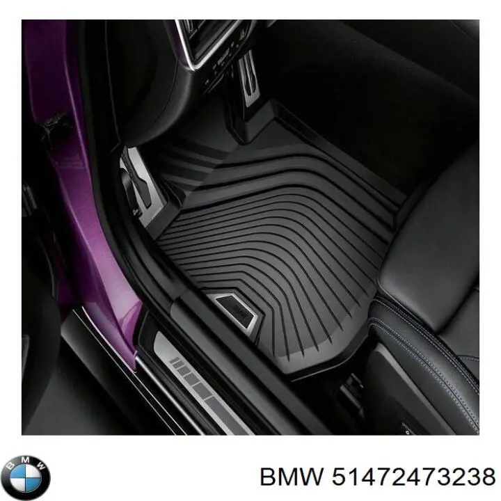 Juego de alfombrillas delanteras, 2 piezas BMW 51472473238 precio, desde 111,70 EUR