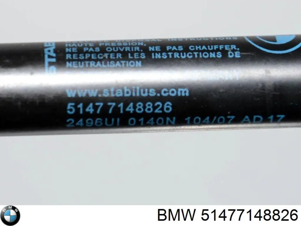 Comprar 51477148826 BMW Amortiguador de puerta trasera