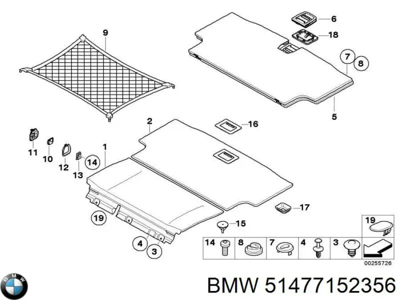  BMW 51477152356 precio, desde 61,89 EUR