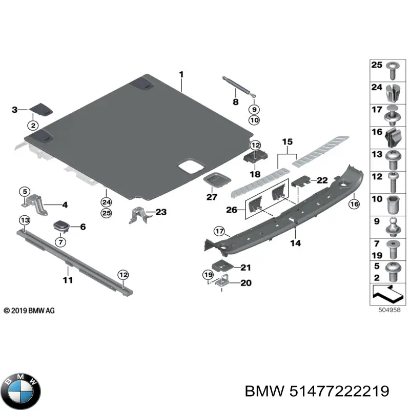 Comprar 51477222219 BMW 