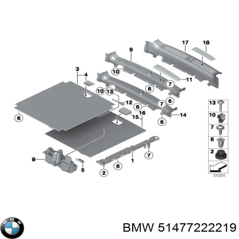  BMW 51477222219 precio, desde 103,09 EUR