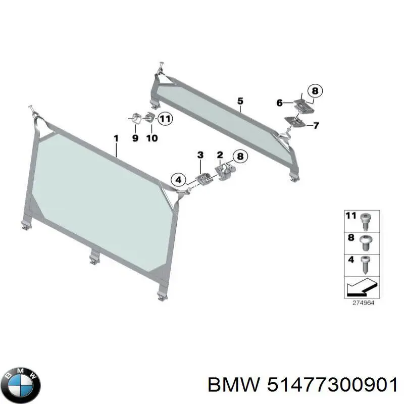 51477300901 BMW 