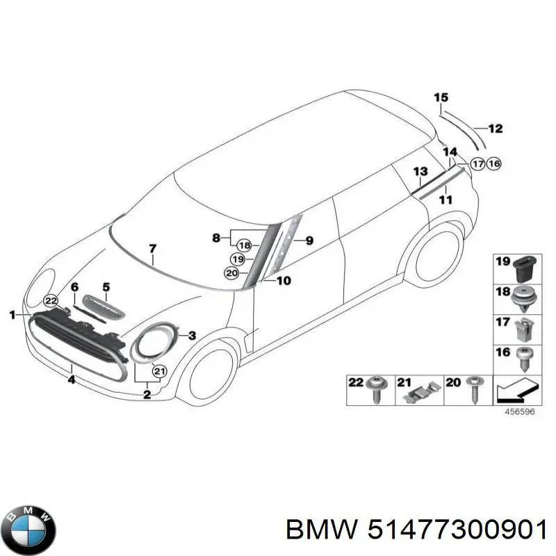  BMW 51477300901 precio, desde 38,71 EUR
