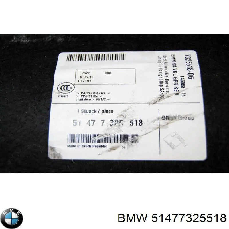 Comprar 51477325518 BMW 