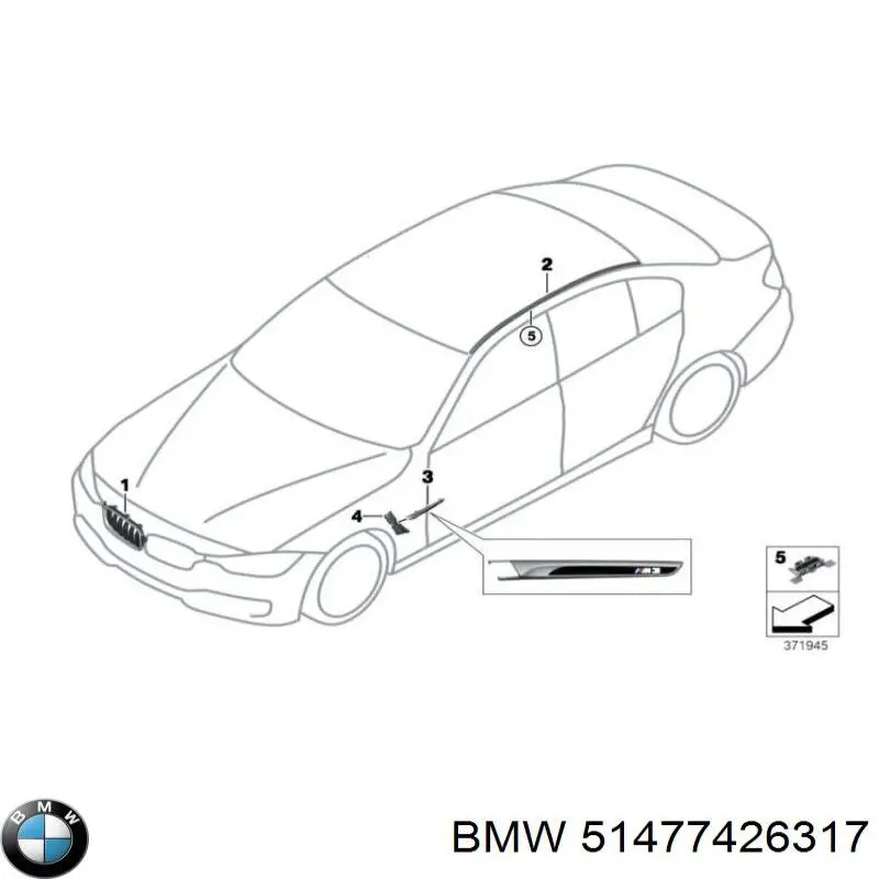 51477426317 BMW Alfombrillas para coche
