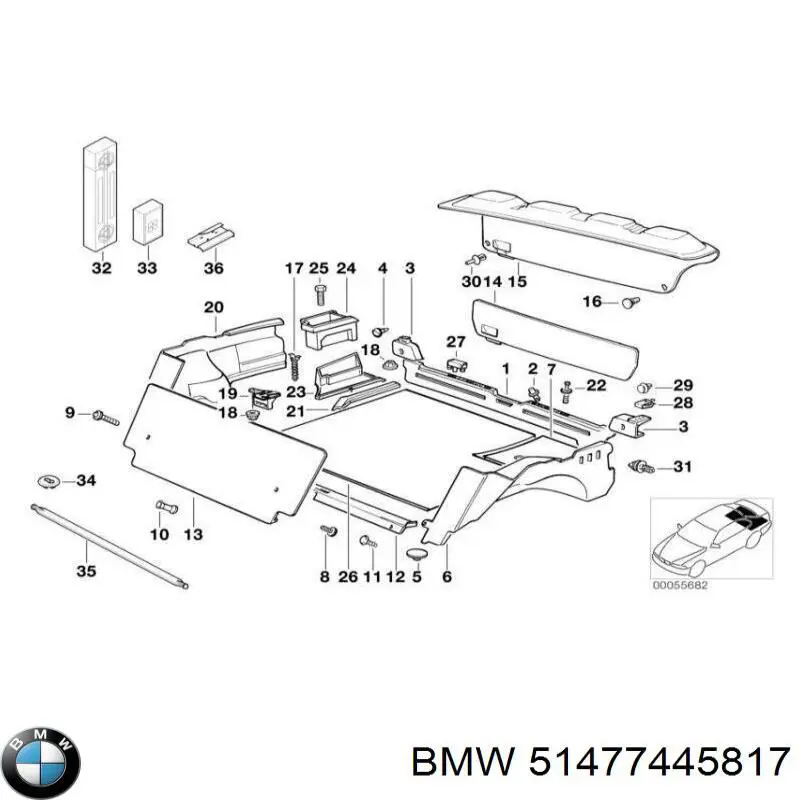  BMW 51477445817 precio, desde 119,06 EUR