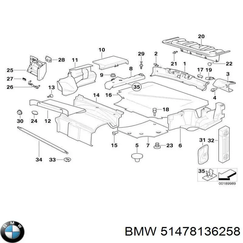 Comprar 51478136258 BMW 