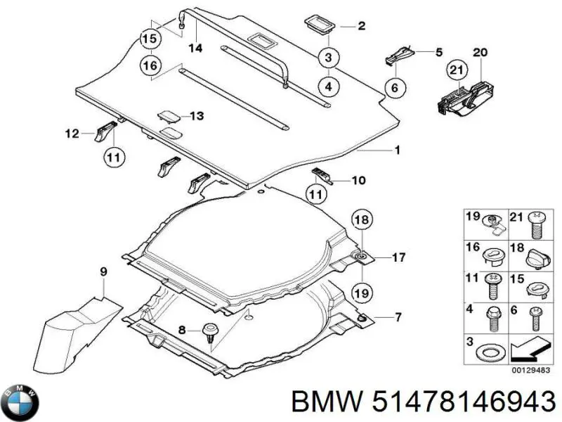  BMW 51478146943 precio, desde 5,41 EUR
