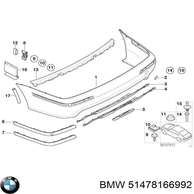Comprar 51478166992 BMW 