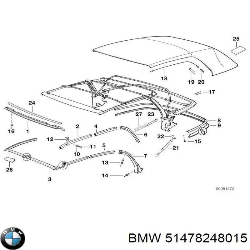 BMW 51478248015 precio, desde 2,24 EUR