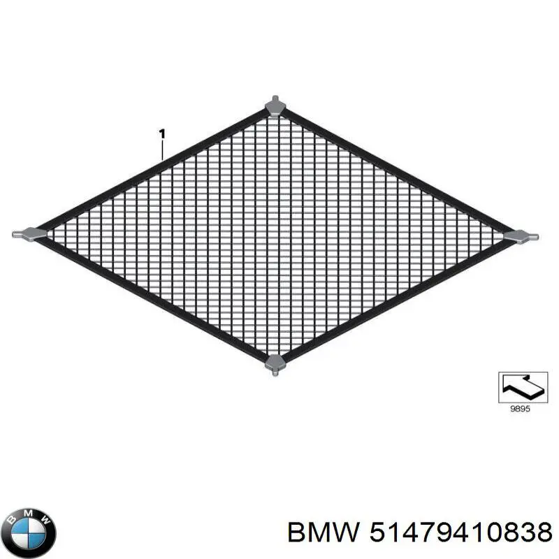 Red del maletero BMW 51479410838 precio, desde 87,52 EUR