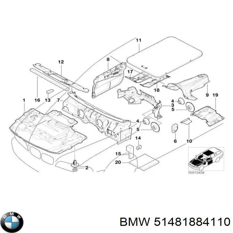 Comprar 51481884110 BMW 