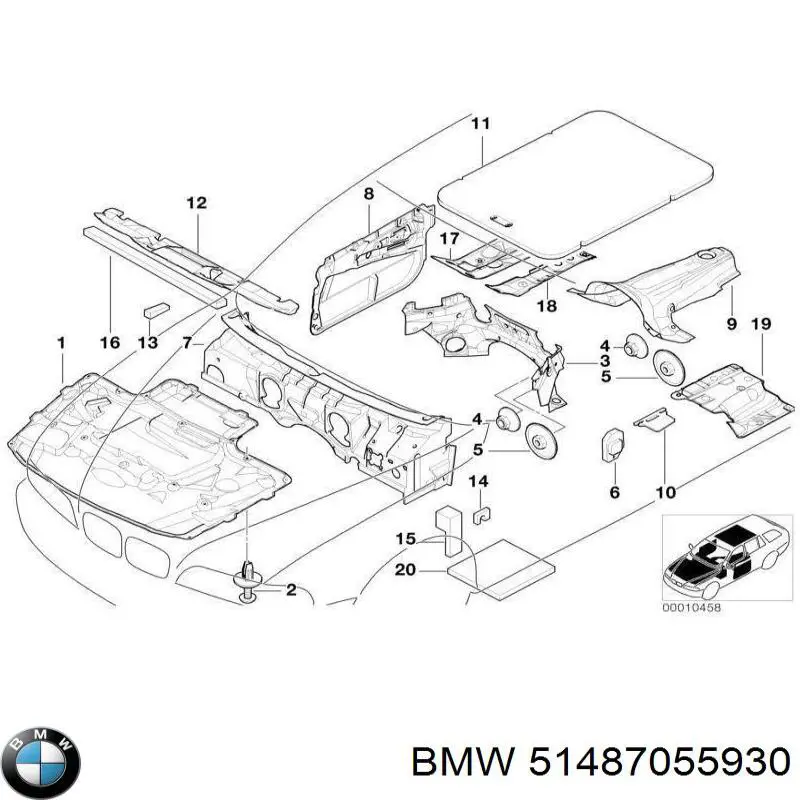 Comprar 51487055930 BMW 