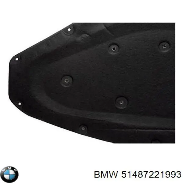 51487221993 BMW Aislante de capó de motor