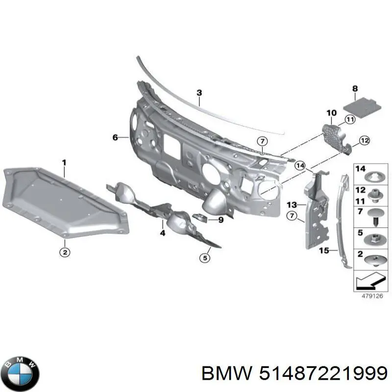 Comprar 51487221999 BMW 