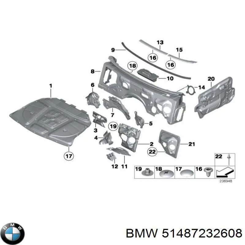 Comprar 51487232608 BMW 