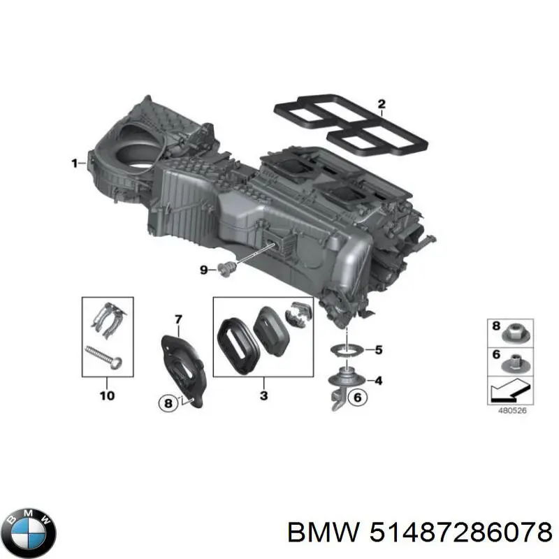  BMW 51487286078 precio, desde 50,27 EUR