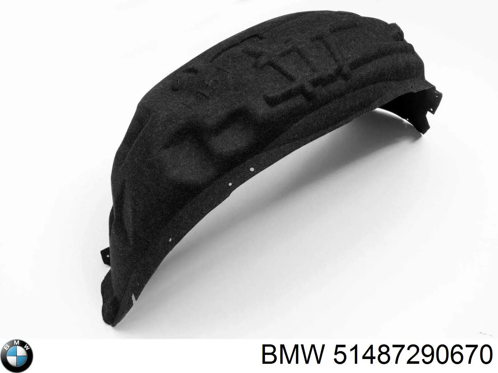 Revestimiento, pasarrueda trasera, derecho BMW 51487290670 precio, desde 53,33 EUR