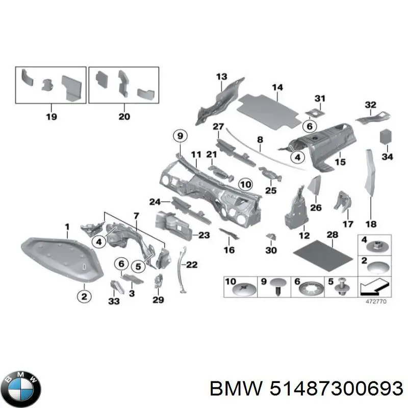  BMW 51487300693 precio, desde 28,96 EUR