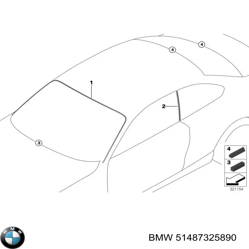 Comprar 51487325890 BMW Aislamiento acústico del cortafuegos