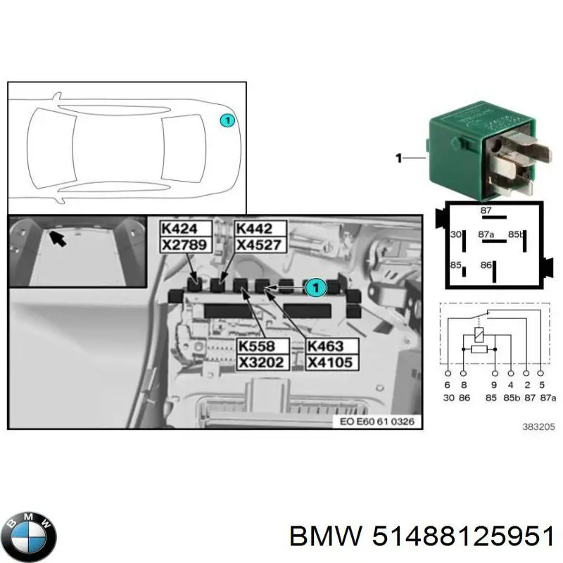 Comprar Aislamiento del Capó BMW 7  E38