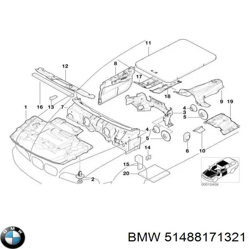 BMW 51488171321 precio, desde 49,64 EUR